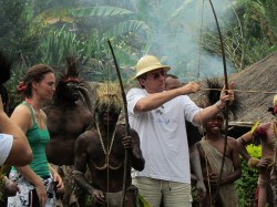 PNG clients arrow-shooting-with Asia Pacific Superyachts.jpg