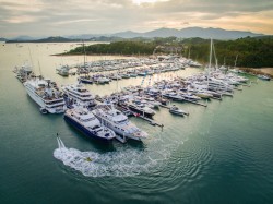 20161214-18_Thailand Yacht Show 2016_Day 5-1530 - VIEW OF AO PO GRAND MARINA - FLY BOARD DEMONSTRATION UNDERWAY.jpg