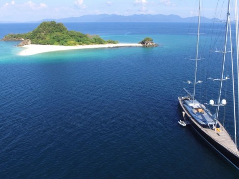 Superyacht in Thailand