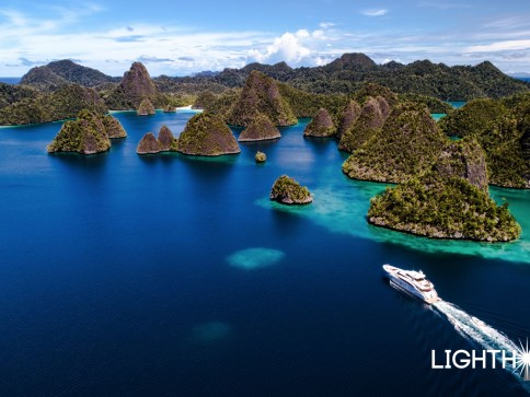 Superyachts in Indonesia