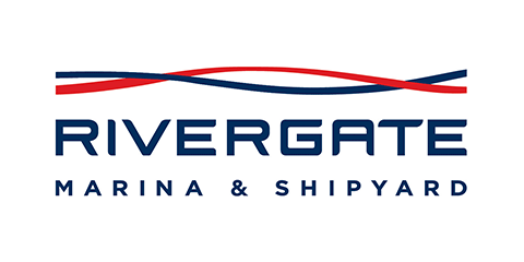 Rivergate Marina and Shipyard logo