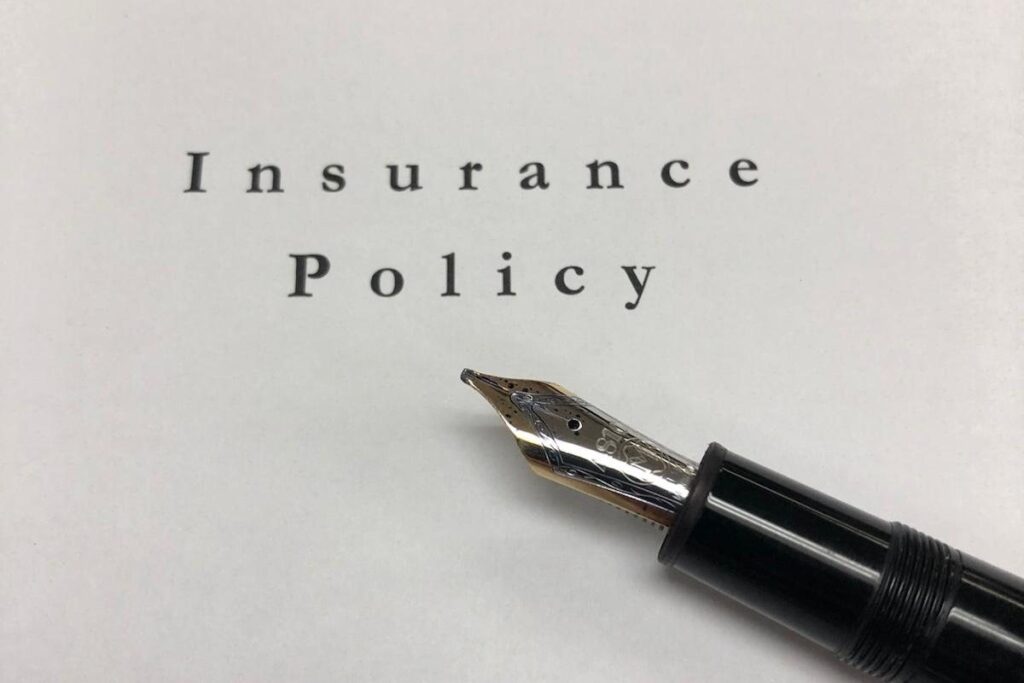Yacht insurance policy