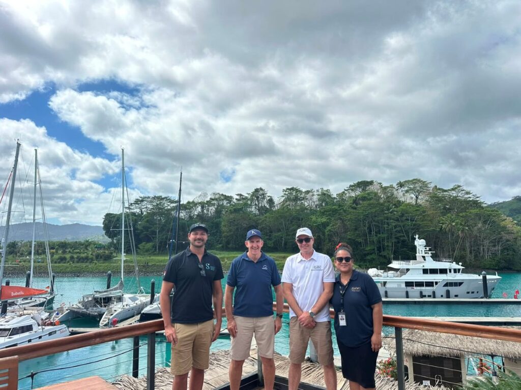 Superyacht Australia members at the Nawi Island Marina Mingle