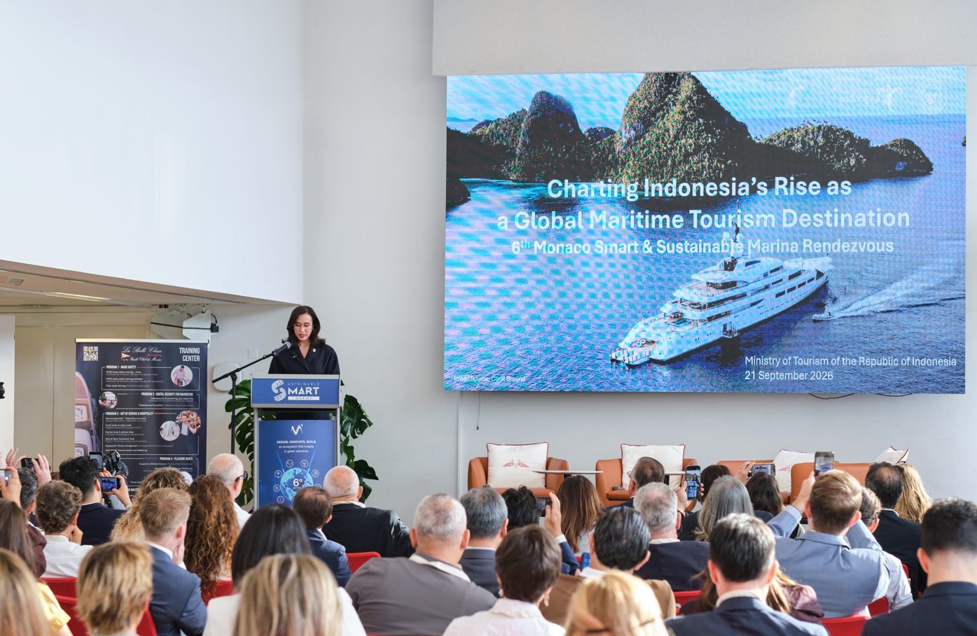 The address on Indonesia's maritime tourism at the Rendezvous