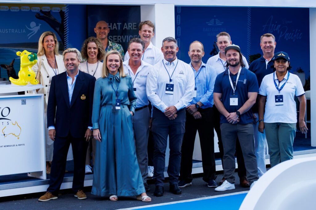 Exhibitors on the Asia Pacific Stand at the Monaco Yacht Show 2026