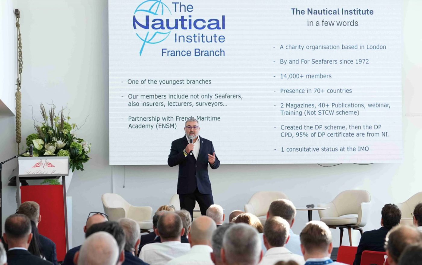 The Nautical Institute presentation at the 31st Captains' Forum