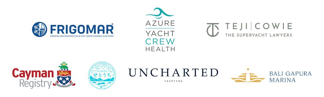Cayman Islands Shipping Registry, Frigomar, Setouchi DMO, Teji | Cowie, Azure Yacht Crew Health, Uncharted Yachting Seychelles and Bali Gapura Marina