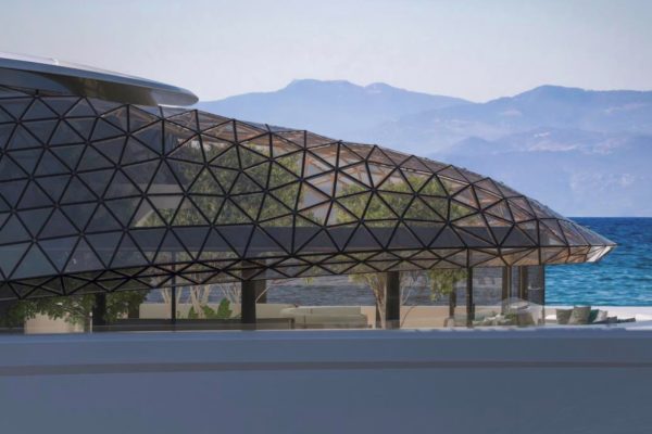 The Glass Dome on Benetti Clear Waves