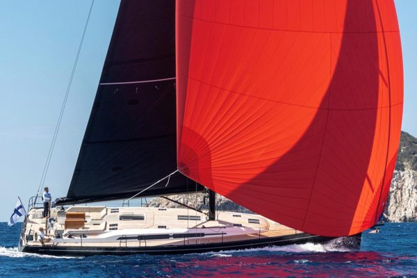 Nautor Swan under sail