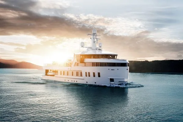Damen Yachting Xplorer 60 at sea